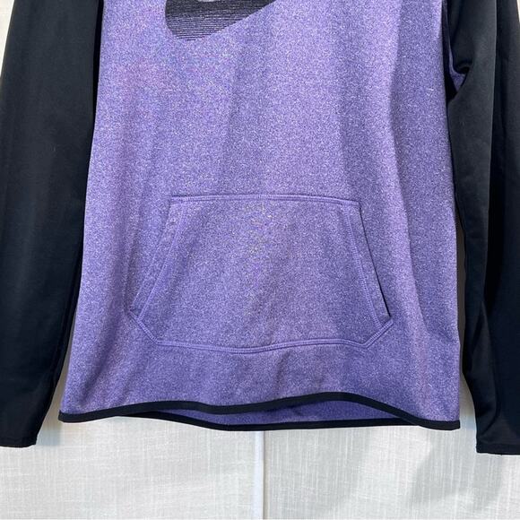 Nike Therma Fit Gradient Swoosh Athletic Hoodie Sweatshirt Size M - Picture 3 of 12